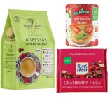 Кофе зерно, молочный шоколад и хлебцы